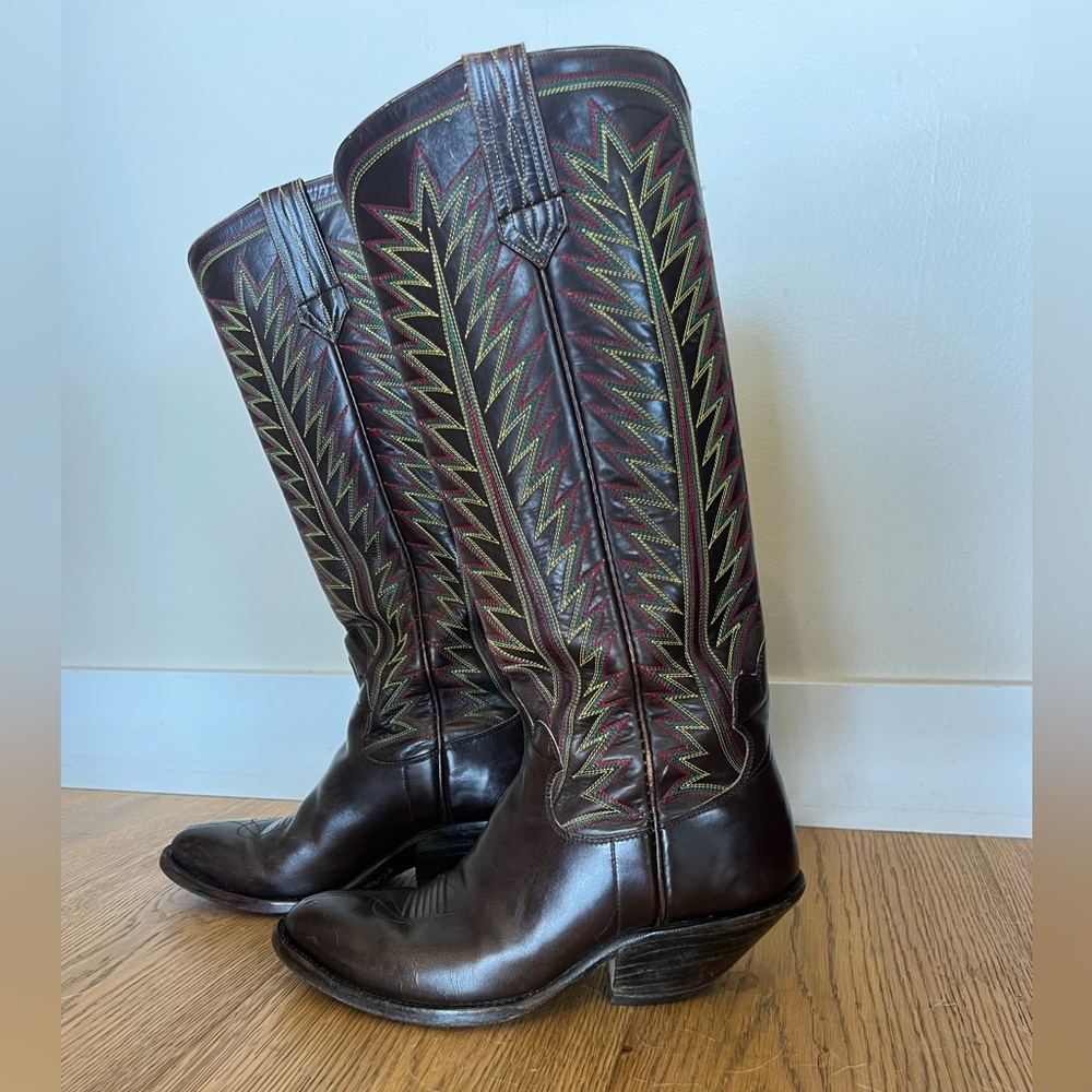 Vintage custom cowboy boots